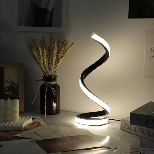 Spiral Minimalist Lamp - HomeQ