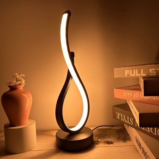 Curved Minimalist Night Lamp