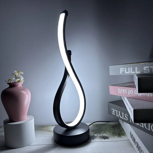 Curved Minimalist Night Lamp