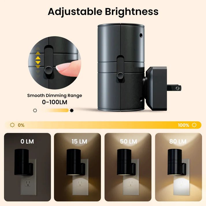 AmbientSense Plug - in Light - HomeQ